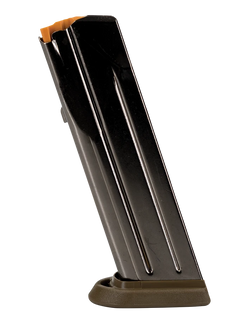 FN FNS Compact 9mm Luger 17-Rd Black/FDE Steel Pistol Magazine — view 2