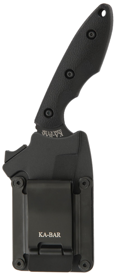 Ka-Bar 2486 TDI Hell Fire 3.56" Fixed Recurve Tanto Plain 1095 Cro-Van Black Ultramid Handle Fixed Blade Knife — view 2