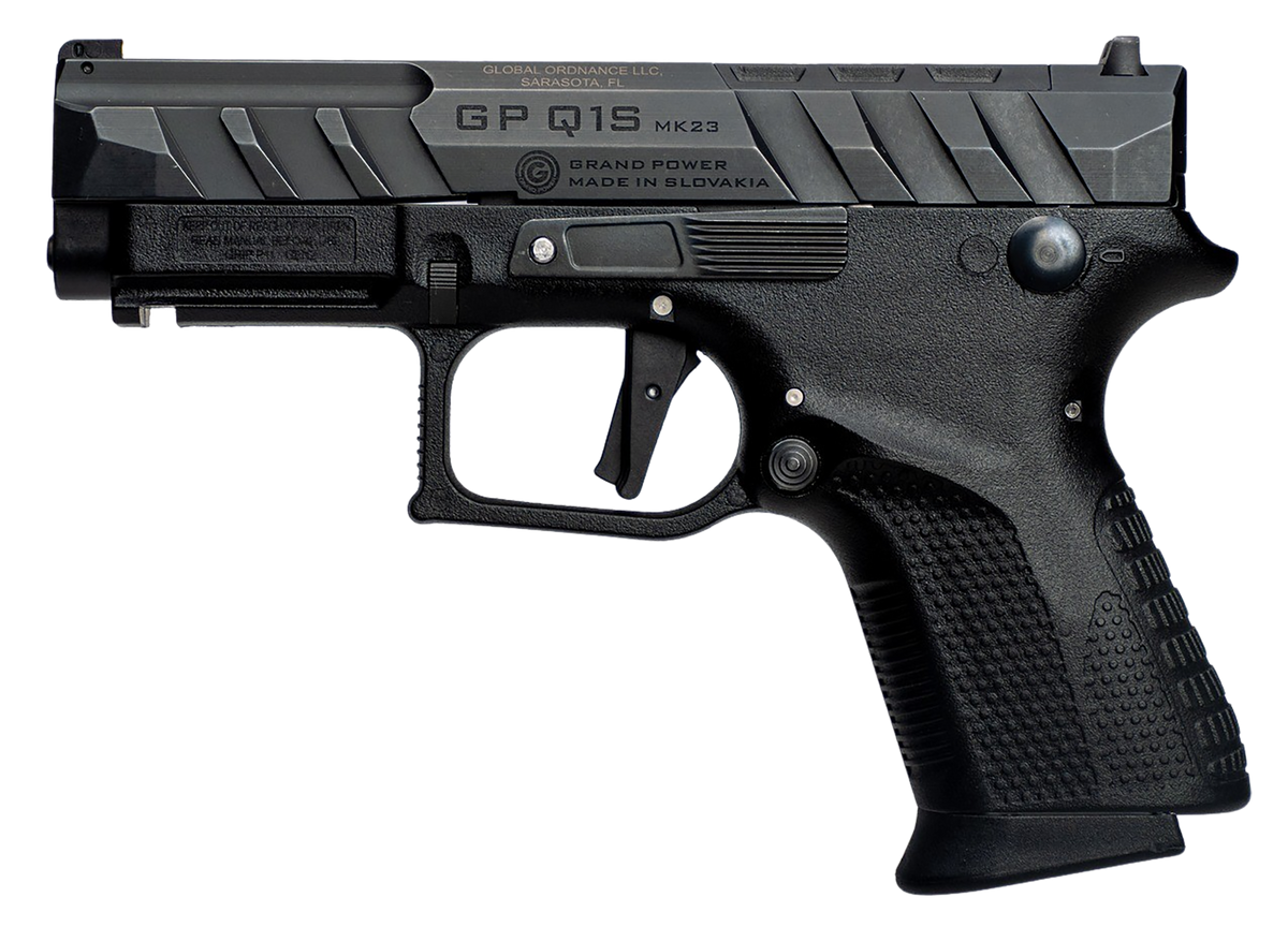 Grand Power Q1S Mk23 9mm Luger 3.66" 12+1 Semi-Auto Pistol — view 2