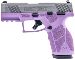 Taurus GX2 9mm Luger 13+1 3.37" Striker-Fired Pistol - Light Purple / Stainless — view 2