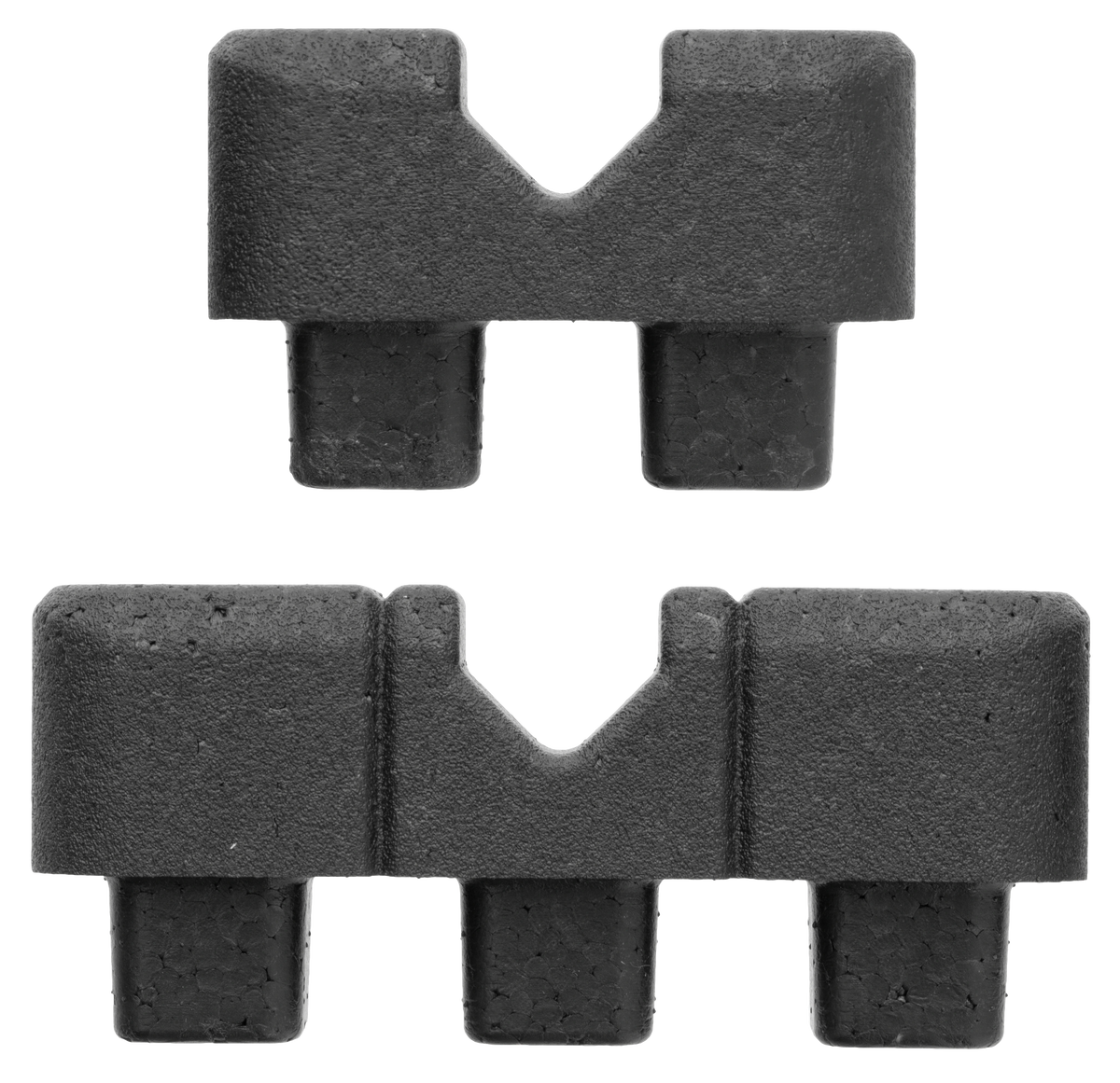 Magpul Industries DAKA V-Block Kit Black Polypropylene - Includes (2) Double & (2) Triple V-Blocks — view 2