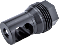 KGM Suppressors R50T Taper Muzzle Brake 1/2x28 Black Nitride — view 2
