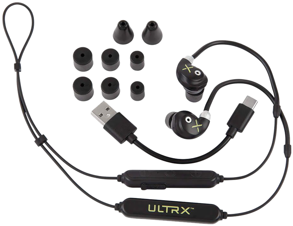 Allen Ultrax Bionic 26 dB Black Bluetooth Neckband Earbuds — view 2