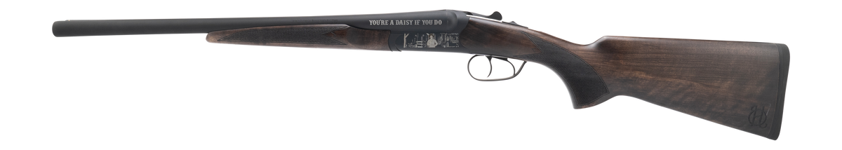 Heritage Mfg Badlander 12 Gauge 18.5" 2-Rd Break-Open Side-By-Side Shotgun - Black Chrome — view 2