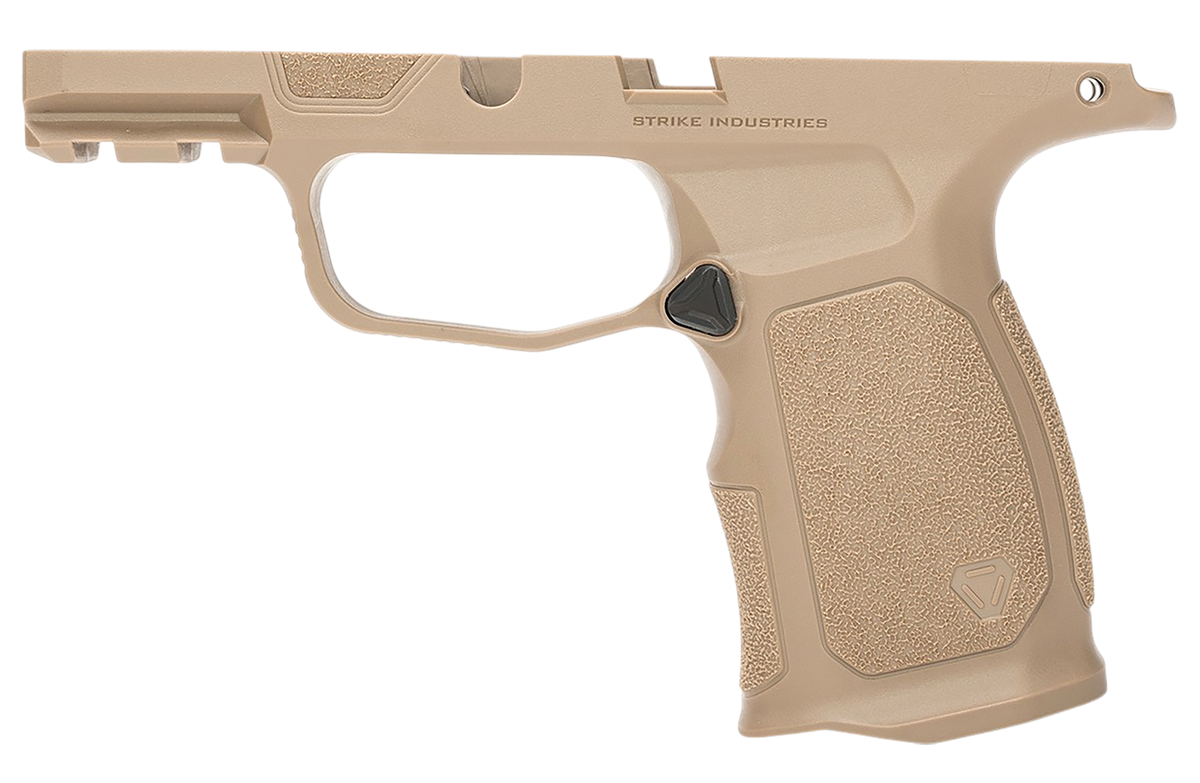 Strike Industries Enhanced Grip Module Flat Dark Earth Fits Sig P365 — view 2