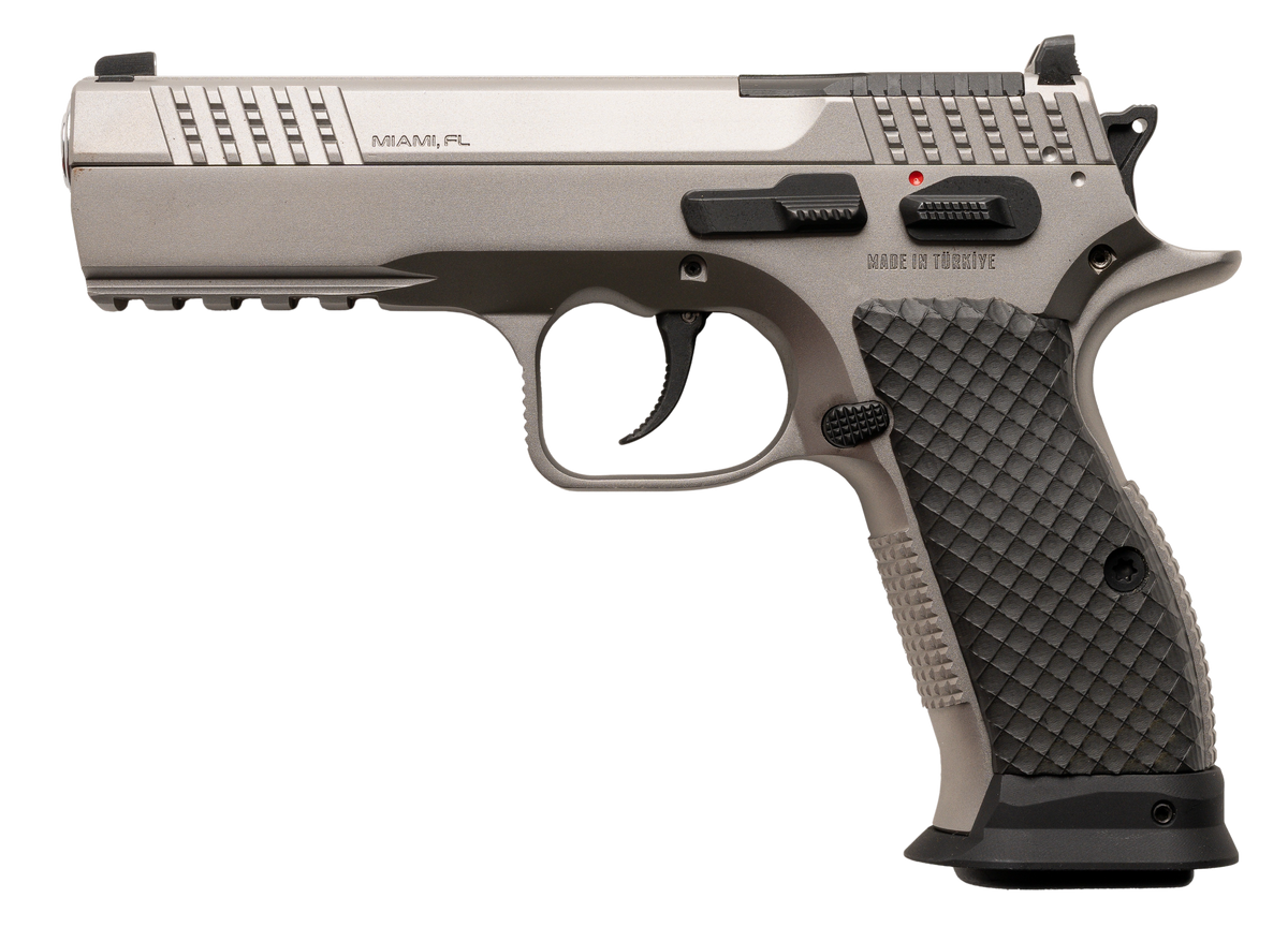 SAR USA SAR7/24SPT 7/24 Sport 9mm Luger 4.40" 17+1 DA/SA Pistol - Matte Stainless Steel — view 2