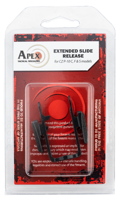 Apex Tactical Specialties 116127 Extended Slide Release - CZ P-10 C/F/S - Ambidextrous Black Melonite — view 2