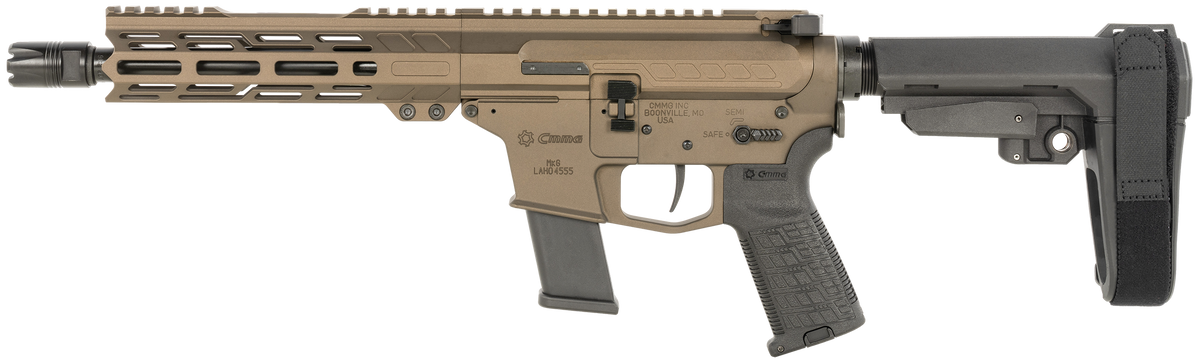 CMMG Banshee MKG .45 ACP 8" 13+1 Semi-Auto Pistol - Midnight Bronze — view 2