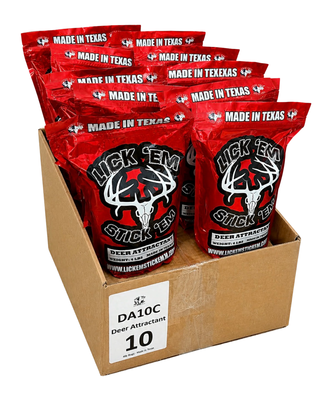Mclane Group Lick'Em Stick'Em Deer Attractant 4lb Granular Powder - Case of 10 — view 2