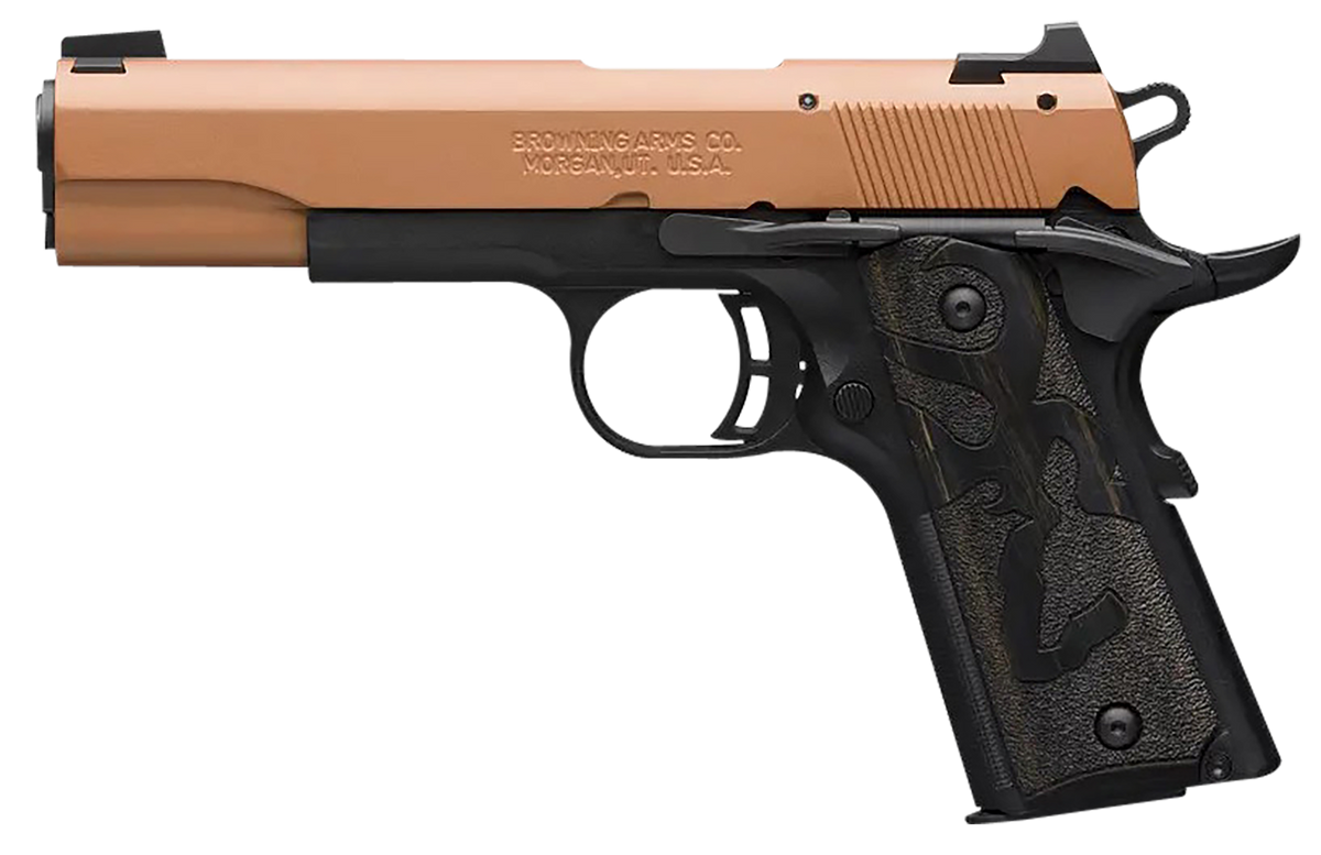 Browning 1911 Black Label Full Size 22 LR 4.25" 10+1 Semi-Auto Pistol - Copper Cerakote — view 2