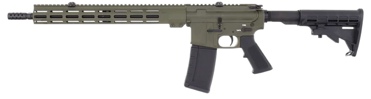 Great Lakes Firearms GL15 223 Wylde 16" 30+1 Semi-Auto Rifle - OD Green — view 2