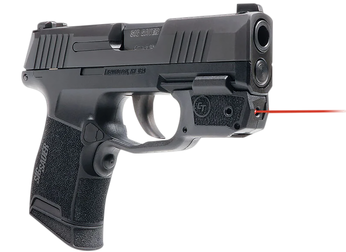 Crimson Trace LG-422 Laserguard Red Laser Sight for Sig Sauer P365/P365XL/P365SAS - Black Polymer — view 2