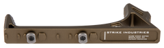 Strike Industries Link Curved ForeGrip AR-Platform M-LOK/KeyMod Flat Dark Earth Aluminum — view 2