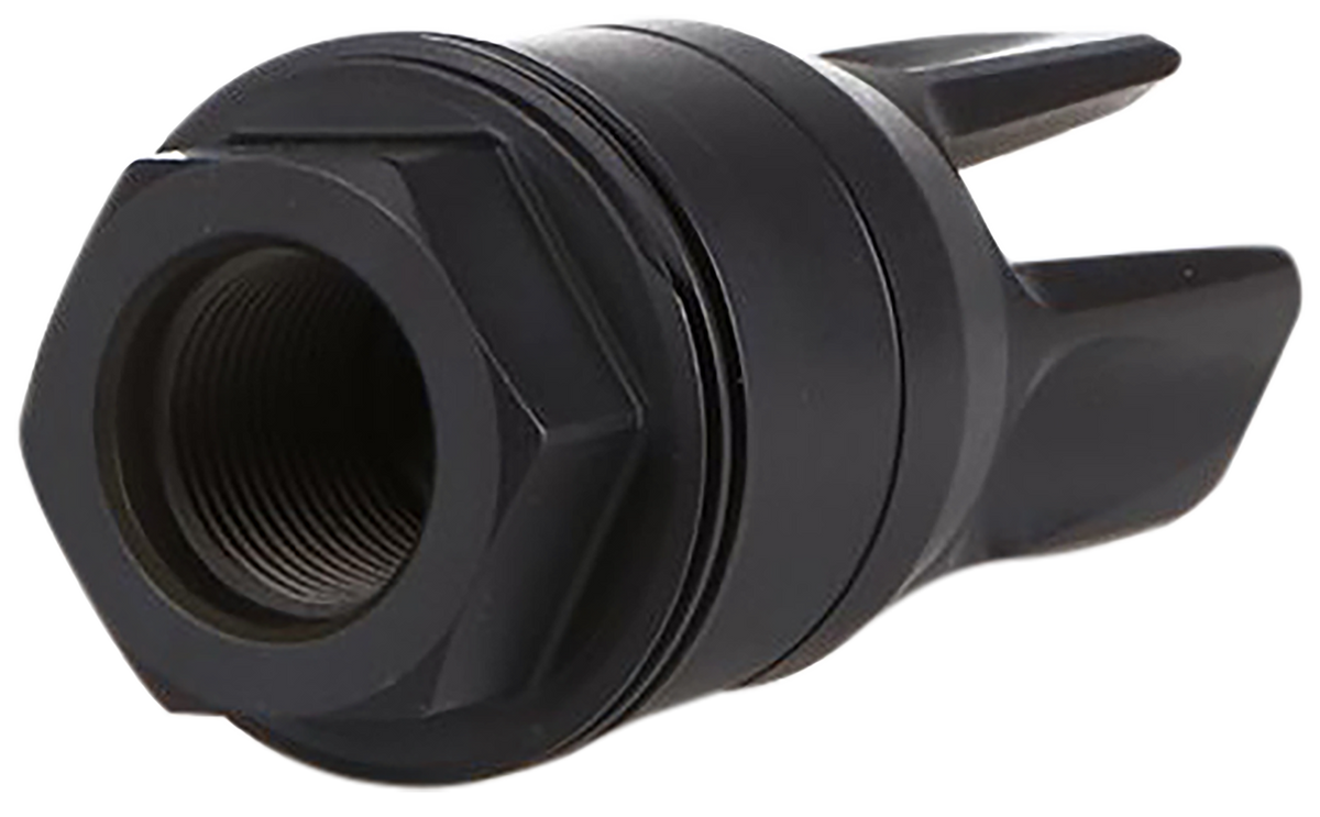 Sig Sauer Clutch-Lok QD 5.56mm 1/2x28 90 Degree Flash Hider - Black Stainless Steel — view 2