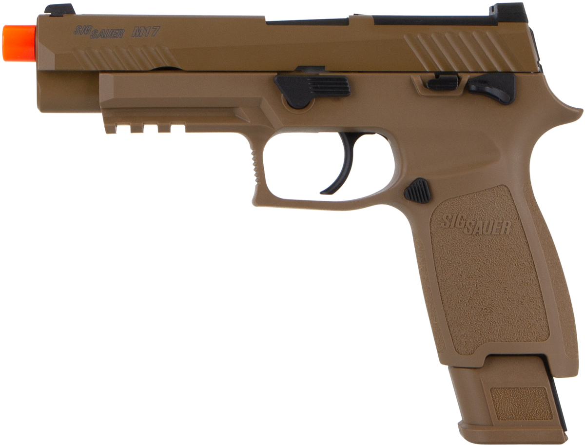 Sig Sauer Airguns Proforce M17 Airsoft CO2 6mm 21+1 Semi-Auto Pistol - Coyote — view 2