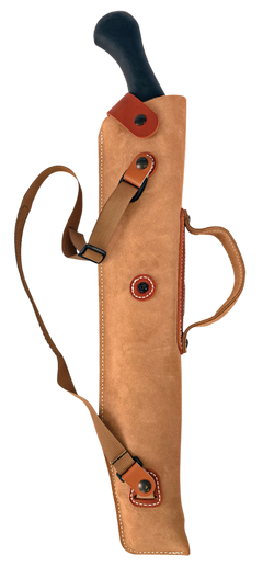 Desantis Gunhide Kurz Shotgun Scabbard Natural Leather 14" 12/20/.410 Ga — view 2