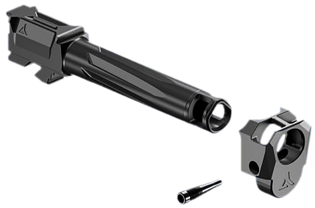 Radian Weapons Ramjet & Afterburner Glock 17 Gen5 Stainless Steel Barrel Combo - Gray PVD — view 2