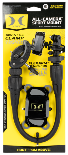 Hawk HWK3501 All Camera Sport Mount 12" Flexible Arm Black — view 2
