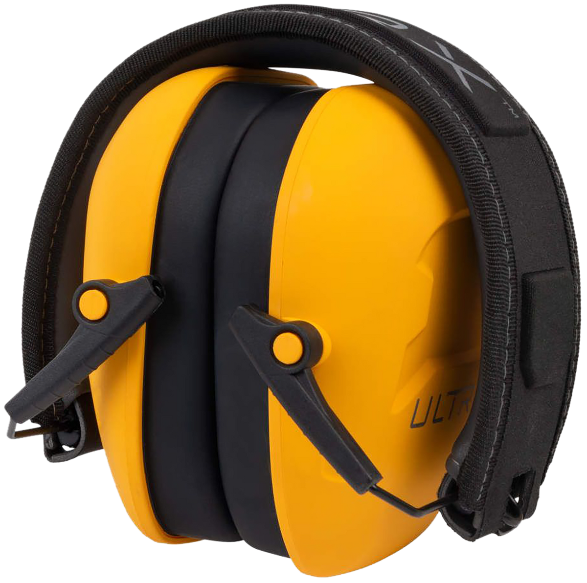 Allen ULTRX Shield 23 dB Yellow Ear & Eye Protection Combo - Over the Head — view 2