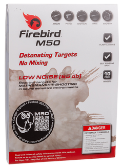 Firebird USA M50 Moderated 50mm Low Noise Reactive Detonating Target - 10 Pack — view 2