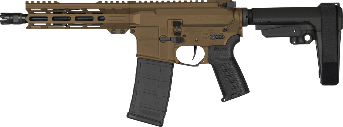 CMMG Banshee MK4 300 Blackout 8" 30+1 Semi-Auto AR Pistol - Midnight Bronze Cerakote — view 2