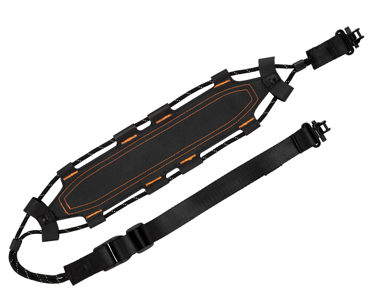 Muddy TrekLite Ultra-Light Black Adjustable Rifle Sling w/ QD Swivels — view 2