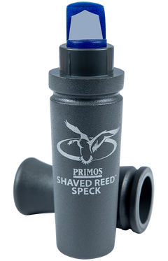 Primos 826 Shaved Reed Speck Open Call Gray Polycarbonate — view 2