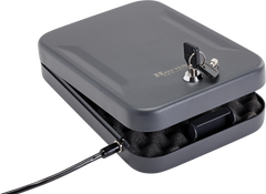 Hornady Lock Box XL Black Steel Holds 1 Handgun 10" x 7" x 2" — view 2