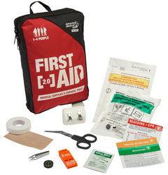 Adventure Medical Kits Adventure 2.0 First Aid Kit 1-4 People Black/Red — view 2