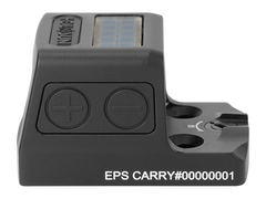 Holosun EPS Carry 1x 2 MOA Gold Dot/32 MOA Circle Enclosed Pistol Red Dot Sight - Black Anodized — view 2