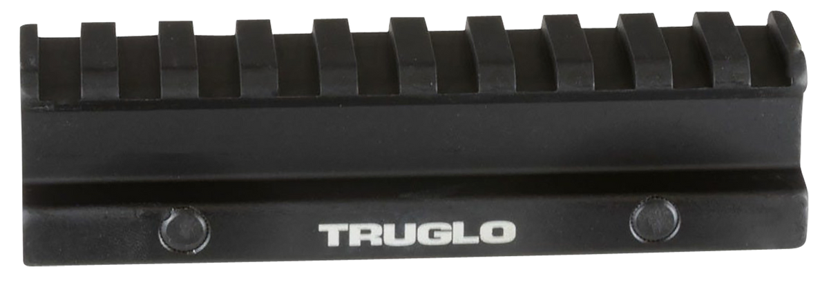 TruGlo TG8980B Picatinny Riser Mount 3/4" Rise 1-Piece Matte Black Anodized — view 2