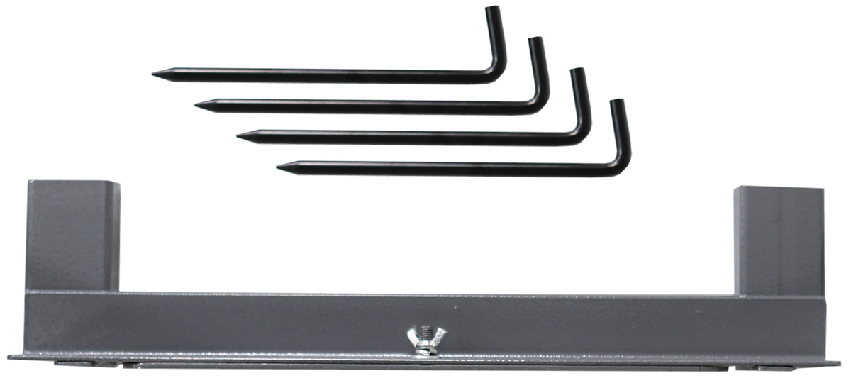 Birchwood Casey 1800MTS Metal Folding Target Stand 18" Gray — view 2