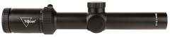 Trijicon Credo HX 1-6x24mm 30mm Tube Illuminated Green BDC Hunter Holds .223 Reticle Riflescope - Satin Black — view 2