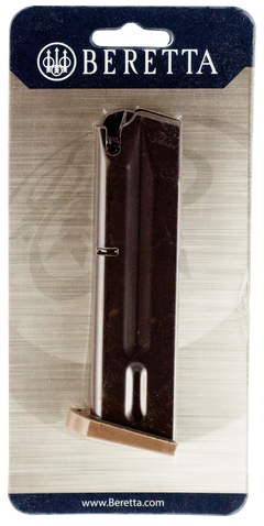 Beretta M9A3 9mm Luger 10-Rd Black/Tan Steel Detachable Magazine — view 2