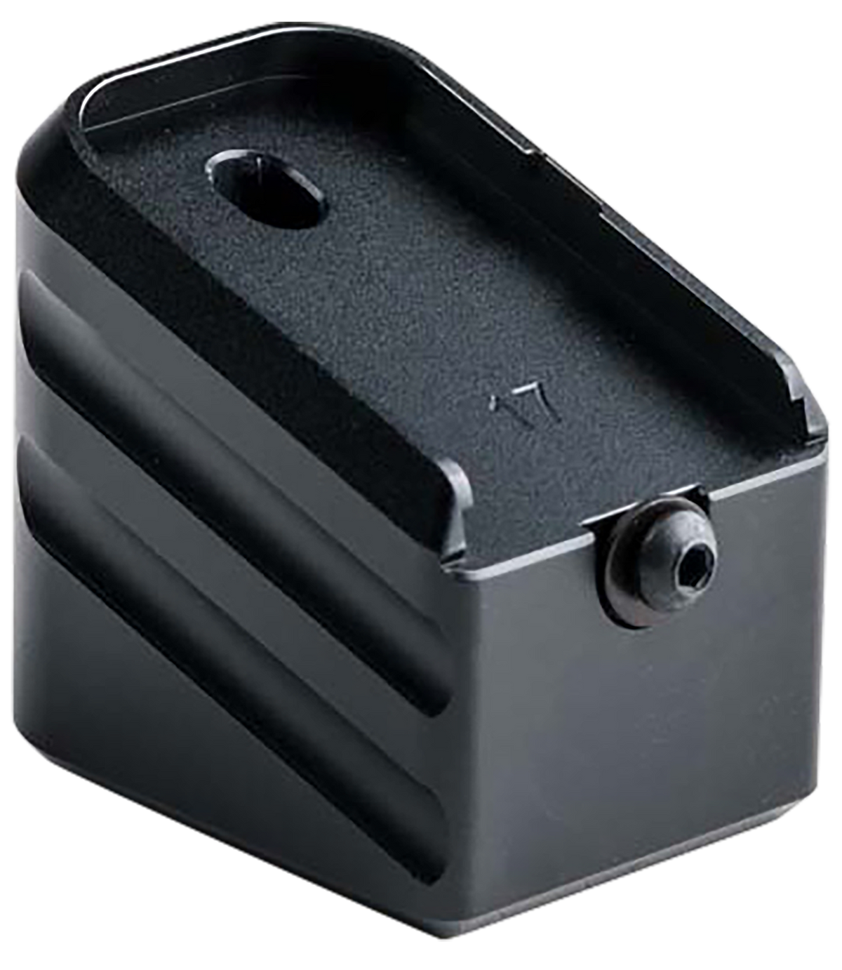 Cross Armory CRG+0MEG19BK +0 Magazine Extension Glock 19/23/32 Gen 1-5 Black Aluminum — view 2