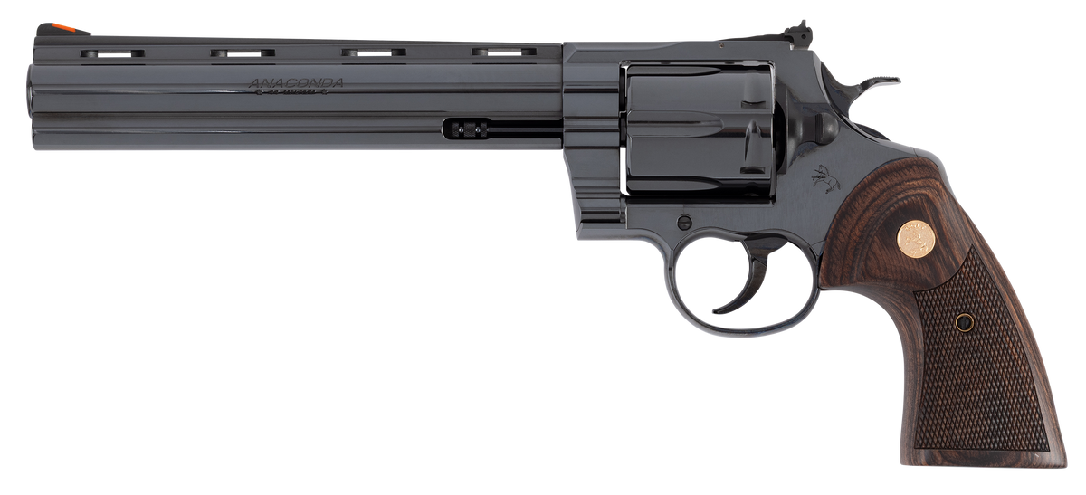 Colt Mfg Anaconda 44 Mag 8" 6-Shot Vent Rib Blued Revolver — view 2