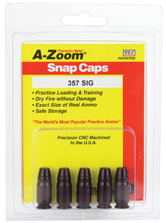 A-Zoom 15159 Pistol Snap Caps 357 Sig 5 Pkg — view 2