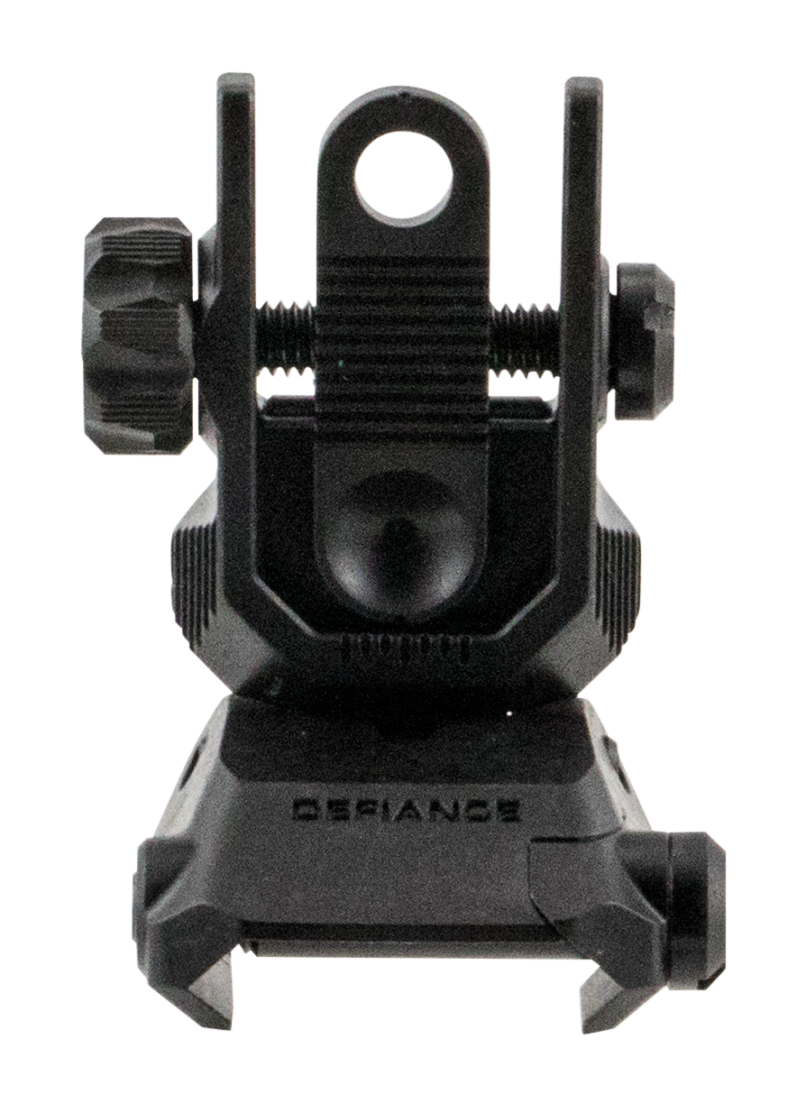 Kriss USA Defiance Rear Flip-Up Low Profile Steel Sight AR-15 - Black — view 2