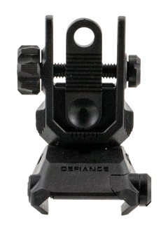 Kriss USA Defiance Rear Flip-Up Low Profile Steel Sight AR-15 - Black — view 2