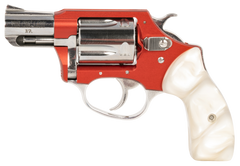 Charter Arms Chic Lady 38 Special 2" 5-Shot DA/SA Revolver - Red Anodized Frame / White Pearlite Grips — view 2