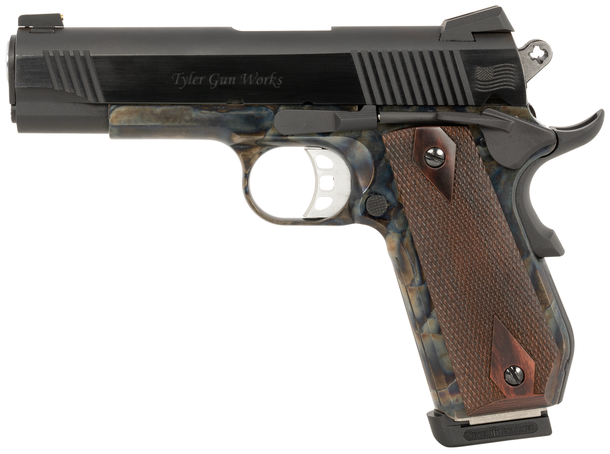 Tyler Gun Works Custom 1911 Commander 45 ACP 4.25" 7+1 Semi-Auto Pistol — view 2