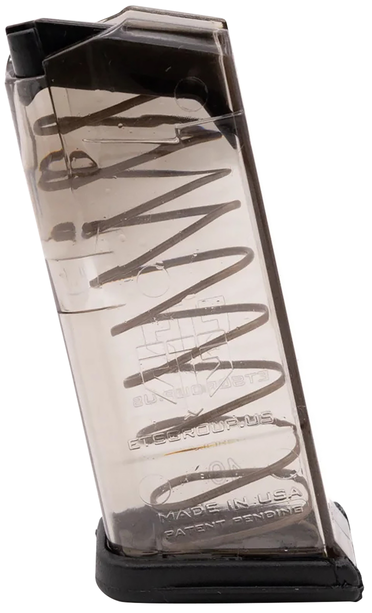 ETS Group GLK-27 40 S&W 9rd Clear Polymer Magazine - Fits Glock 27 — view 2