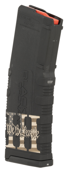 Black Rain Ordnance MAG303PERCENT 223 Rem/5.56 NATO 30rd Polymer AR-15 Magazine - We The People Engraving — view 2
