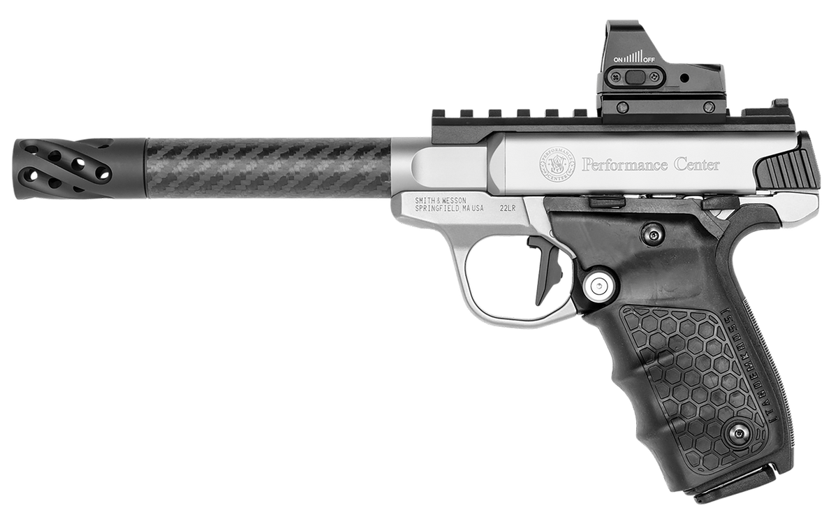 Smith & Wesson Performance Center SW22 Victory Target 22 LR 6" 10+1 SAO Pistol w/Red Dot — view 2