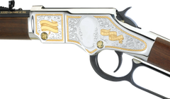 Henry H004ES2 Golden Boy Eagle Scout Tribute 2nd Edition 22 S/L/LR 20" 16+1 Lever-Action Rifle — view 2