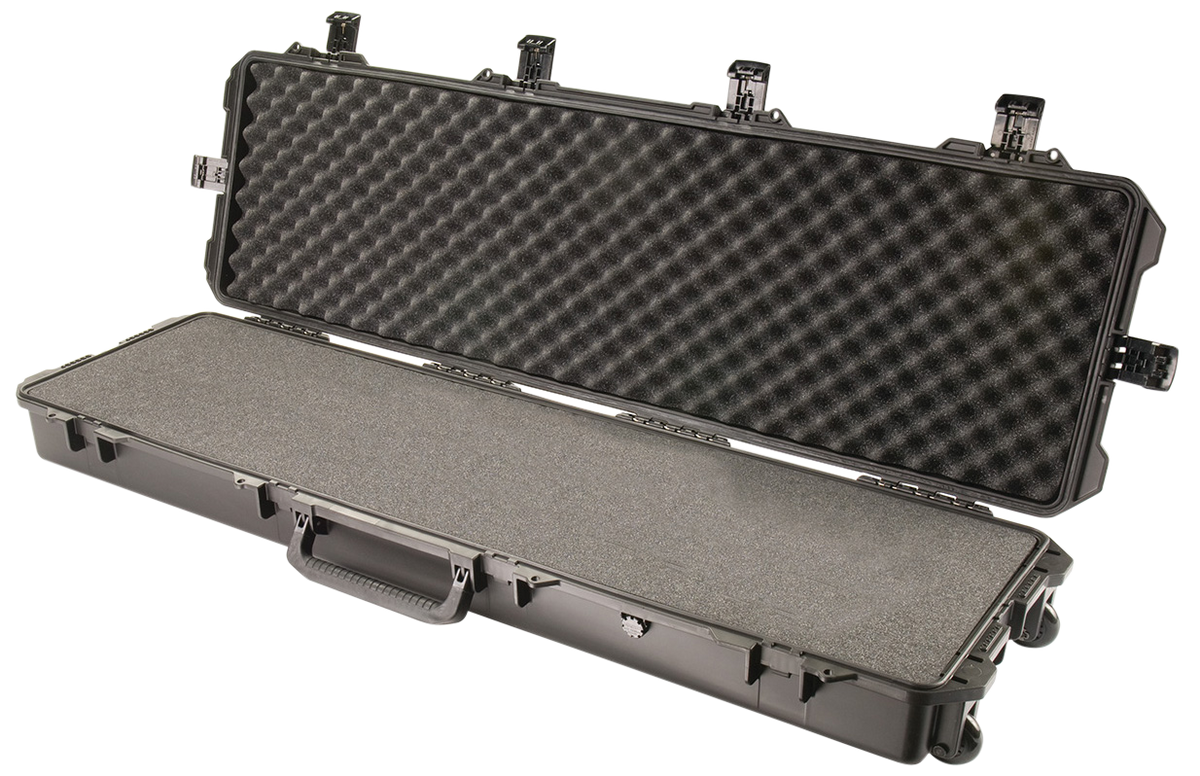 Pelican Storm IM3300 53.8" Long Gun Case Black HPX Resin 2 Rifles w/Wheels — view 2
