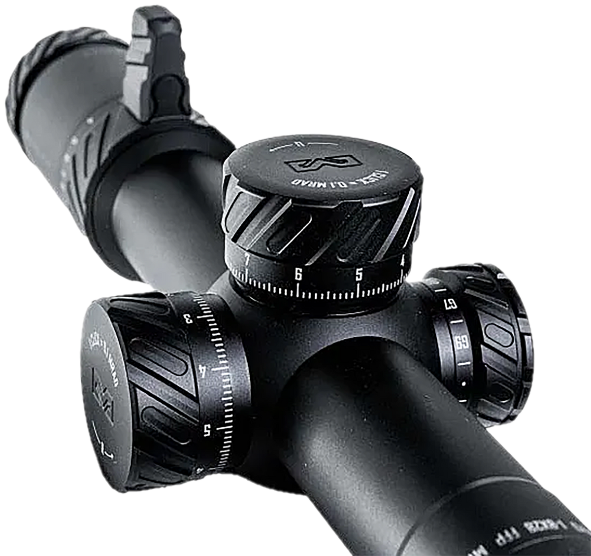 Meprolight USA MVO 1-8x28mm LPVO 34mm Tube FFP M1 MRAD Illuminated Reticle Matte Black — view 2