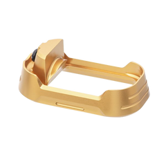 Tyrant CNC Magwell for Glock 19/23 Gen 3-4 Gold Aluminum — view 2