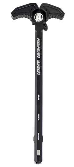 Armaspec Classic Charging Handle AR-10 Black Aluminum Ambidextrous — view 2