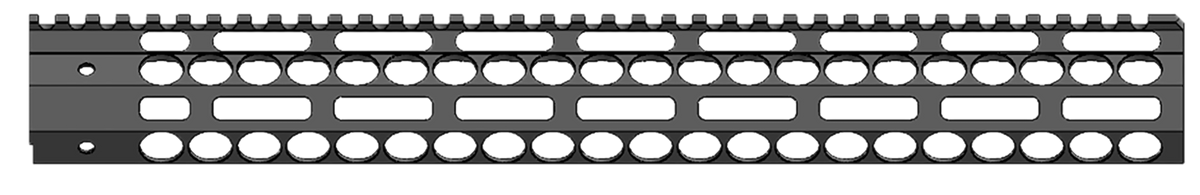 Bowden Tactical Air-Rail Standard 13" FFT Free Float AR-15 Handguard — view 2